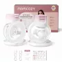 Momcozy S12 Pro Quick Pink Doppelpack Schalen-Brustpumpe Kabellos Doppel Pink
