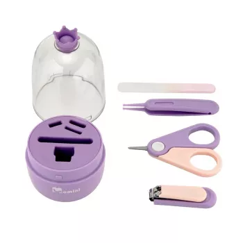 Momini Baby-Nagelpflegeset Flieder