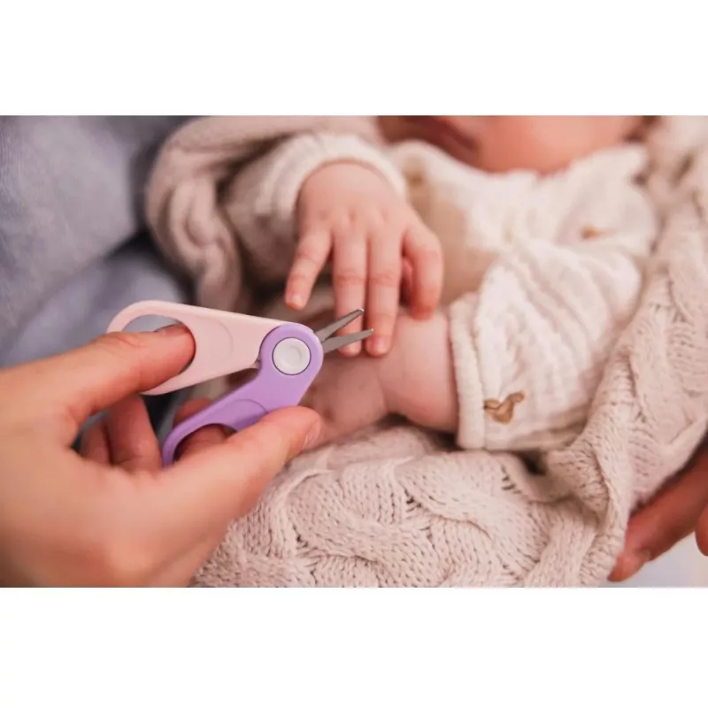 Momini Baby-Nagelpflegeset Flieder
