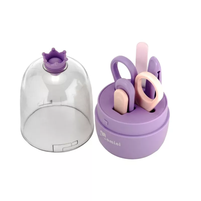 Momini Baby-Nagelpflegeset Flieder