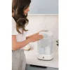 Momini Bottle Steriliser QuickSteam - Elektrischer Dampfsterilisator für 6 Babyflaschen, 8-Minuten-Zyklus, automatische Abschaltung, BPA-frei