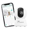 Momini KidLook Baby Monitor - 3,2 inch Farb-LCD, Nachtsicht, Gegensprechfunktion, 8 Schlaflieder, Temperaturüberwachung