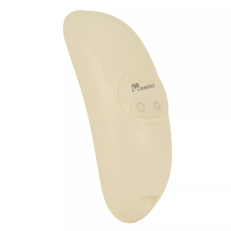 MOMINI Lactation Massager Calma – Elektrischer wärmender & vibrierender Brustmassager mit 8 Modi, IPX7 wasserdicht, USB-C wiederaufladbar