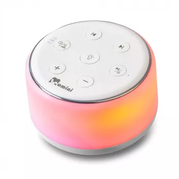 Momini Lullumo White Noise Lamp mit Star Projector