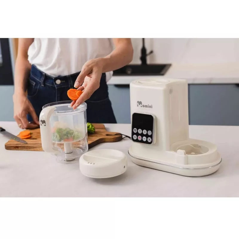 Momini Steam Multiblender mit Flaschenwärmfunktion 7in1 MiniChef
