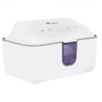 Momini WarmWipes Feuchttücherwärmer - Weiß/Grau