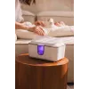 Momini WarmWipes Feuchttücherwärmer - Weiß/Grau