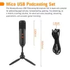 Monkey Banana MICO BK USB-Kondensatormikrofon für Studio und Podcasting