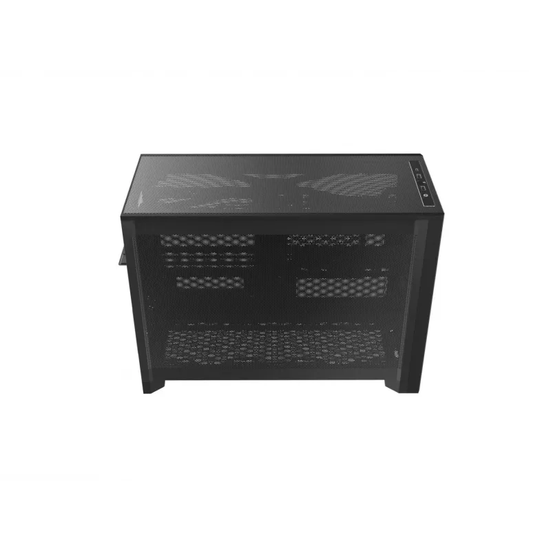 Montech TEN (B) Mini-Tower-PC-Gehäuse, gehärtetes Glas, Schwarz, Micro-ATX/Mini-ITX