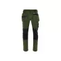 Monter Arbeitshose L, 65% Polyester 35% Baumwolle, Grau/Schwarz, 9 Taschen, verstärkt, EN ISO 13688:2013