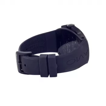 Montres de Luxe Herren Automatikuhr 09SA-BK-1002 48mm Schwarzes Zifferblatt Lederarmband