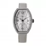 MONTRES DE LUXE Damen-Quarz-Analoguhr 09EX-LAS-8300 39mm Edelstahl Leder