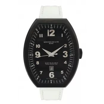Montres de Luxe Damen Quarz Analog Uhr 35mm Edelstahl Mesh Silber Zifferblatt 09EX-LAB-8300