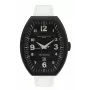 Montres de Luxe Damen Quarz Analog Uhr 35mm Edelstahl Mesh Silber Zifferblatt 09EX-LAB-8300
