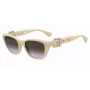 MOSCHINO MOS130-S-SZJ Damen-Sonnenbrille Havanna Acetat eckiger Rahmen braun verlaufende Gläser 55mm