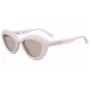 Moschino MOS163-S-35J Damen-Sonnenbrille eckig Havana Braun