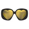 MOSCHINO Damen Butterfly-Sonnenbrille MOS152-S-807 Schwarz/Grau Verlauf