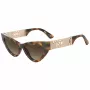 MOSCHINO Damen-Sonnenbrille MOS170-S-086 Havana Butterfly/Cat Eye 55mm