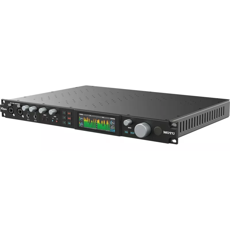 MOTU 10pre 28x30 Hybrid FireWire/USB Audio-Interface mit DSP