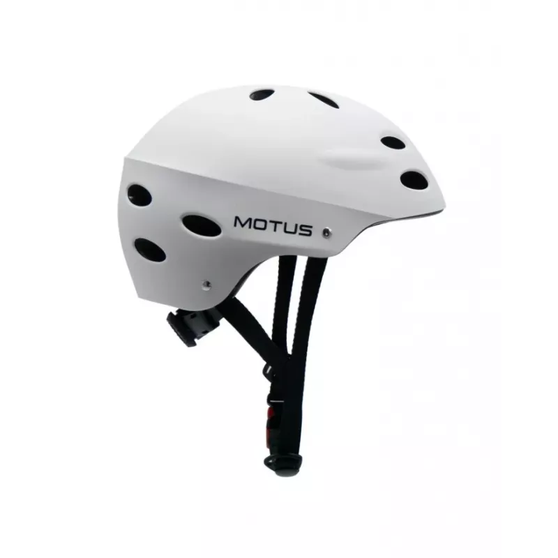 Motus MOTHAM7LW Kinderfahrradhelm Größe L, Weiß