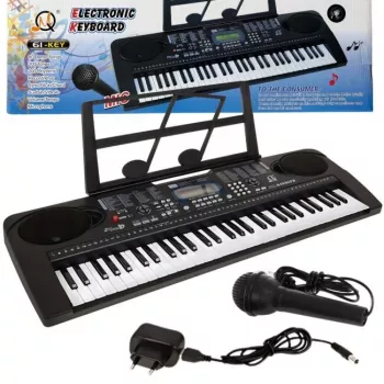 MQ 6159 UFB 61-Tasten-Lernkeyboard für Kinder mit Mikrofon