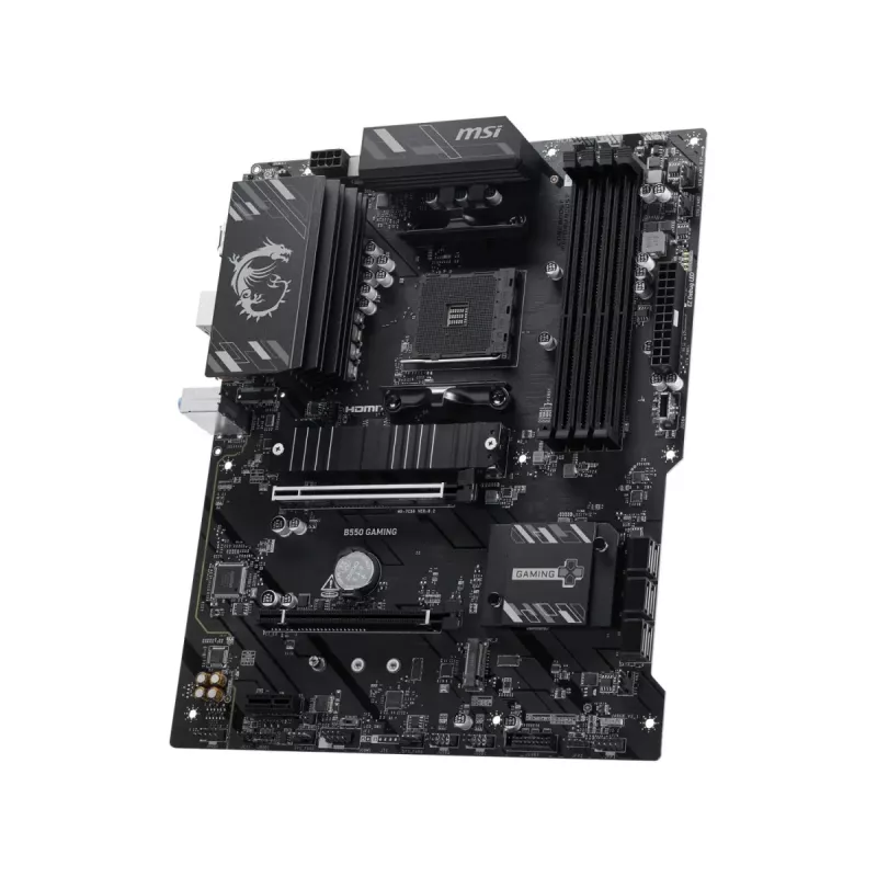 MSI B550 GAMING Mainboard - AMD B550 Chipsatz, Sockel AM4, ATX, DDR4, HDMI/DP