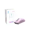 MSI FORGE GM340 W Leichte Gaming-Maus mit PixArt PAW-3311 Sensor, bis zu 12.000 DPI, Tri-Mode Wireless (2,4 GHz/Bluetooth/USB-C), Violett