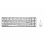 MSI Forge K210 Wireless Combo White US - Tastatur- und Maus-Set