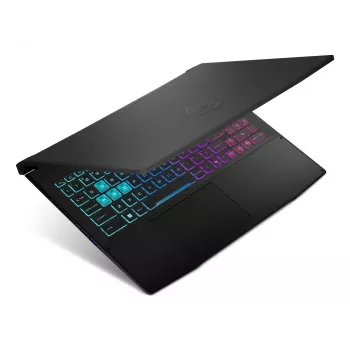 MSI Katana 15 HX B14WFK-610NL Gaming Notebook, 15,6 inch Full HD, Intel Core i7-14650HX, 16GB DDR5, 512GB SSD, NVIDIA GeForce RTX 5060 8GB, Windows 11 Home, Schwarz