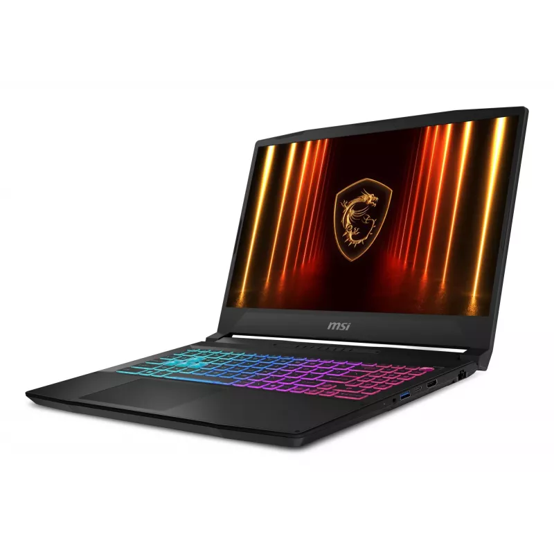 MSI Katana 15 HX B14WFK-610NL Gaming Notebook, 15,6 inch Full HD, Intel Core i7-14650HX, 16GB DDR5, 512GB SSD, NVIDIA GeForce RTX 5060 8GB, Windows 11 Home, Schwarz