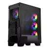 MSI MAG FORGE 130A Airflow ATX Mid-Tower Gaming-Gehäuse - Schwarz, Temperglas, 4x ARGB-Lüfter