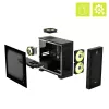 MSI MAG Infinite S AI 2NVM7-002AT Desktop-PC (Schwarz/Transparent, Windows 11 Home)