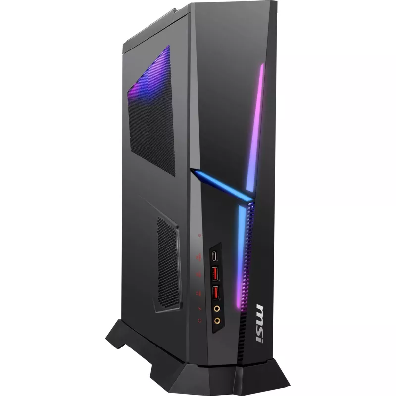 MSI MPG Trident AS AI 2NVM7-073EU Gaming Desktop PC, Intel Core i7-13700F, 16GB DDR4, 1TB NVMe SSD, NVIDIA GeForce RTX 4060 8GB, Windows 11 Home, Schwarz