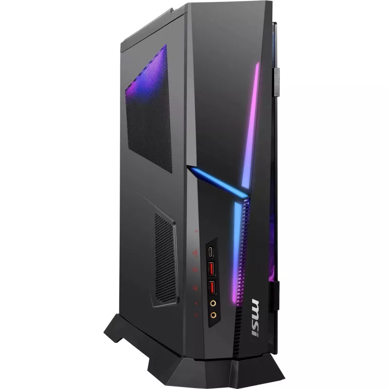 MSI MPG Trident AS AI 2NVM7-073EU Gaming Desktop PC, Intel Core i7-13700F, 16GB DDR4, 1TB NVMe SSD, NVIDIA GeForce RTX 4060 8GB, Windows 11 Home, Schwarz