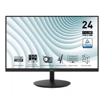 MSI PRO MP242 23.8 inch IPS Full HD Monitor - Schwarz