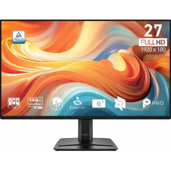 MSI PRO MP275 E14L 27 Zoll Full HD IPS 75Hz Monitor Schwarz