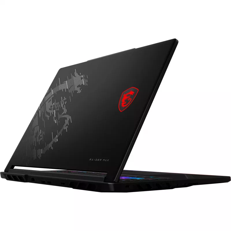 MSI Raider 16 Max HX B2WI-079 Gaming Laptop, Intel Core Ultra 9 290HX Plus, NVIDIA GeForce RTX 5080, 32 GB DDR5, 2 TB SSD, Windows 11 Home, Schwarz