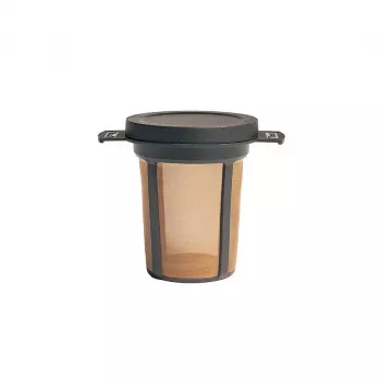 MSR 321003 Wiederverwendbarer Kaffeefilter, Edelstahlgewebe, Schwarz/Braun, 1 Stück