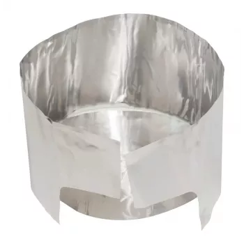 MSR Heat Reflector – Aluminium-Windschutz für Kocher (Silber)