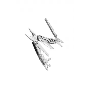 Multitool Flagship Pro NE20203 Silber 19-in-1 Edelstahl-Multitool mit Scheide