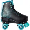 MUUWMI Rollschuh Disco Gr. 31-34, Rollschuhe türkis/schwarz