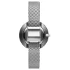 MVMT Damenuhr D-FB01-S Signature Quarz Analog 32mm Edelstahl Mesh-Armband Silber