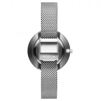 MVMT Damenuhr D-FB01-S Signature Quarz Analog 32mm Edelstahl Mesh-Armband Silber