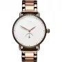MVMT Damenuhr Nova FR01-TIRGW 40mm Edelstahl Rosegold Grau
