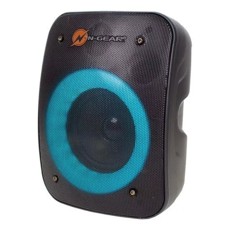 N-Gear Tragbarer Bluetooth-Lautsprecher LGP4Studio 30 W Kabellose Verbindung Schwarz