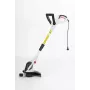 NAC 550W Elektro-Rasentrimmer TE55-DW mit Teleskopschaft, 300mm Schnittbreite, automatischem Fadenvorschub und 90°-Kantenfunktion