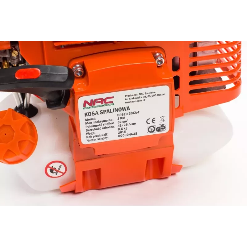 NAC Motorsense 52cc 2,7 Nm Anti-Vibrationssystem