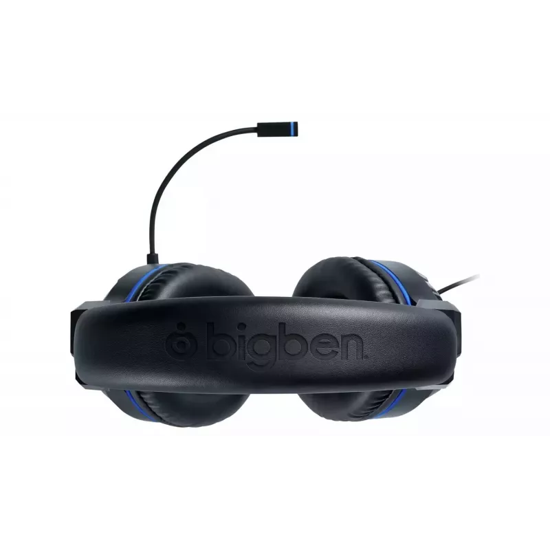 NACON Bigben Gaming-Headset mit Mikrofon PS4 V3 Schwarz/Blau