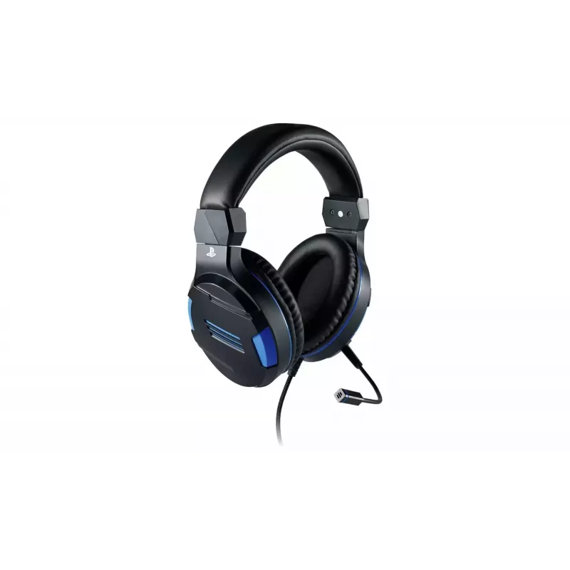 NACON Bigben Gaming-Headset mit Mikrofon PS4 V3 Schwarz/Blau