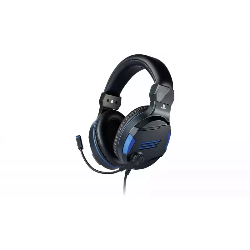 NACON Bigben Gaming-Headset mit Mikrofon PS4 V3 Schwarz/Blau